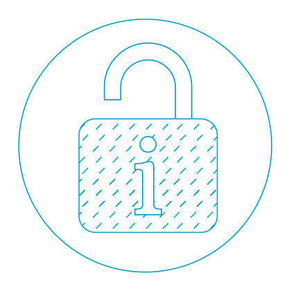 Icon of a lock